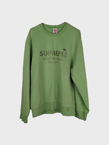 Supreme Sweatshirts Heren maat M Groen, Maat 48/50 (M), Ophalen of Verzenden, Zo goed als nieuw, Groen