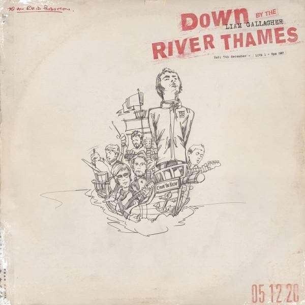Liam Gallagher - Down By The River Thames, Cd's en Dvd's, Cd's | Pop, Gebruikt, Ophalen of Verzenden