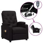 vidaXL Massagestoel elektrisch kunstleer zwart, Sport en Fitness, Massageproducten, Verzenden, Nieuw