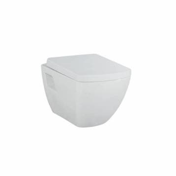 Wandcloset Creavit Design Square met Bidet Keramiek Wit, Ophalen of Verzenden, Nieuw