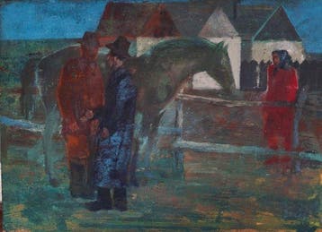 György Ezüst (1935) - Alkú a lóra