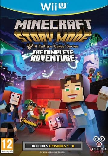 Minecraft Story Mode the Complete Adventure (Wii U Games), Ophalen of Verzenden, Zo goed als nieuw