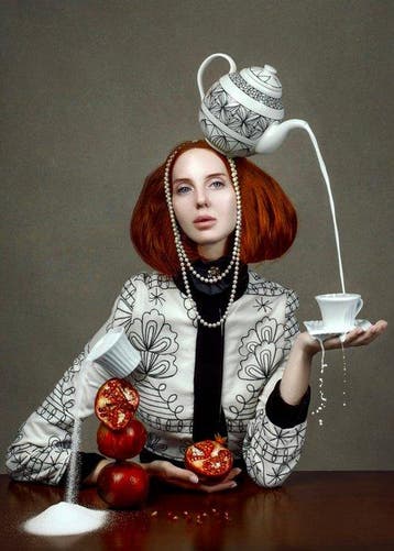 Elena Paraskeva - HIGH TEA -XL, Antiek en Kunst