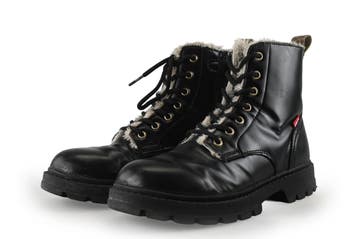 Levis Veterboots in maat 38 Zwart, Kleding | Dames, Verzenden, Zwart, Overige typen, Zo goed als nieuw