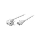 C13 kabel | ProCable | 1.8 meter (Haaks, Wit), Computers en Software, Pc- en Netwerkkabels, Verzenden, Nieuw