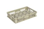 Beige kunststof krat | 60cm x 40cm x 13cm | 4 Formaten, Verzenden, Nieuw in verpakking