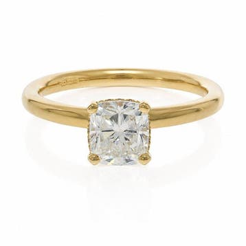 Zonder minimumprijs - Ring - 18 karaat Geel goud - 1.06ct., Nieuw