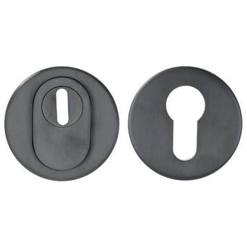 SKG3 veiligheid-rozet met kerntrekbeveiliging PVD gunmetal, Verzenden, Nieuw