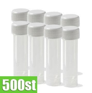 Lege buisjes met schroefdop 5 ml - 500 st, Ophalen of Verzenden, Nieuw