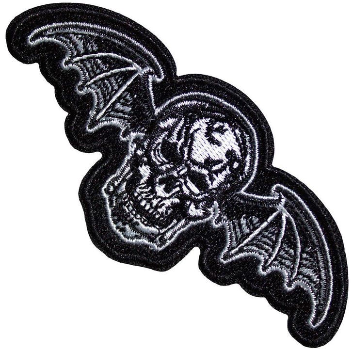 Avenged Sevenfold - Deathbat Cut Out Patch off. merchandise, Verzamelen, Muziek, Artiesten en Beroemdheden, Kleding, Nieuw, Ophalen of Verzenden