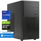 Core i9 14900F - RTX 3050 - 32GB DDR5 - 1000GB Desktop PC, Computers en Software, Desktop Pc's, Nieuw