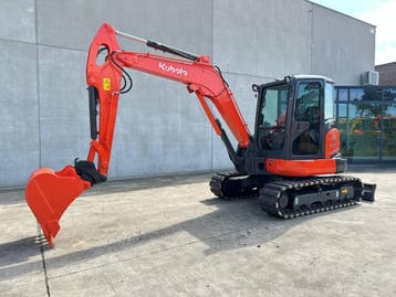 Veiling: Rupsgraafmachine Kubota KX165-5 Diesel 2016, Ophalen, Graafmachine