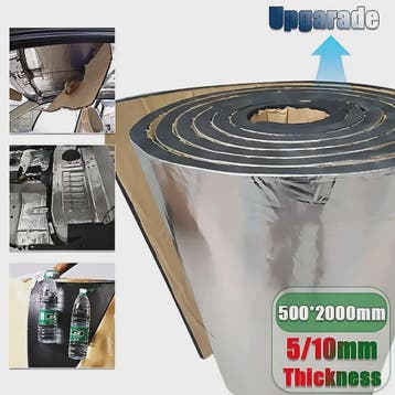 Geluidsisolatie & Warmte-isolerende Mat voor Auto - 2x0.5M, Verzenden, Nieuw