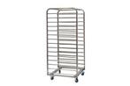 RVS regaalwagen bakery - 800x600mm - 15 niveaus - type h..., Verzenden, Nieuw in verpakking