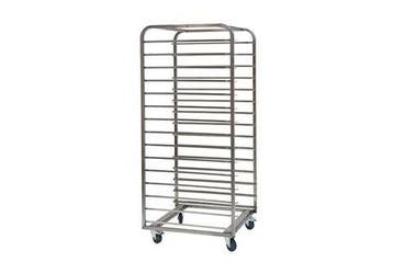 RVS regaalwagen bakery - 800x600mm - 15 niveaus - type h..., Verzenden, Nieuw in verpakking