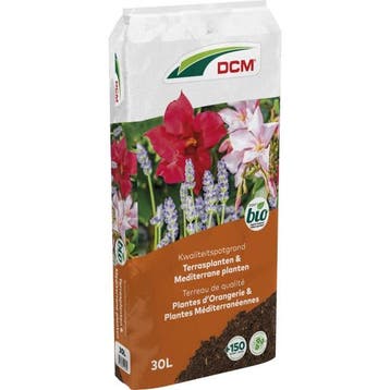 Terras en mediterrane planten potgrond | DCM | 30 liter, Verzenden