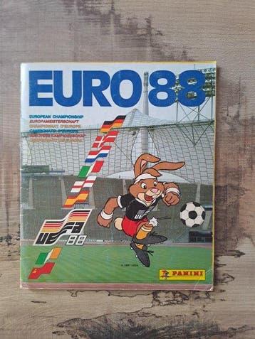 1988 Panini Euro 88 Ruud Gullit, Marco van Basten - 1, Nieuw