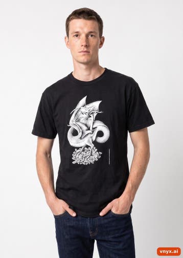 B&C Collection T-shirts Heren maat S Zwart Vintage, Ophalen of Verzenden, Nieuw