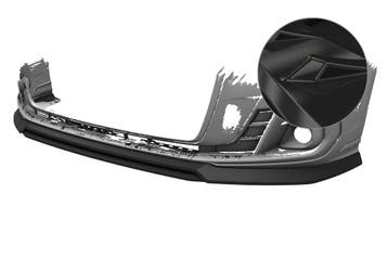 Cup spoilerlip met ABE voor Audi A8 D5 (Type 4N/F8) CSL867-G, Verzenden, Nieuw