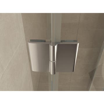 Wiesbaden Curf Douchecabine Kwartrond met 1 Draaideur Links, Ophalen of Verzenden, Nieuw, Glas