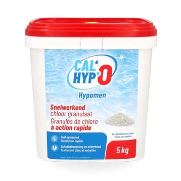 Chloorgranulaat | Hypomen | Snel oplosbaar (5 kg), Verzenden, Nieuw