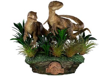 Jurassic Park Deluxe Art Scale Statue 1/10 Just The Two Rapt, Ophalen of Verzenden, Nieuw
