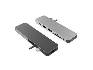 Hyper Solo Hub 7 in 1 - USB-C adapter - 4K video HDMI -, Verzenden, Zo goed als nieuw