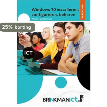 Windows 10 installeren, configureren, beheren /, Boeken, Verzenden, Zo goed als nieuw, Wouter Van Dreven