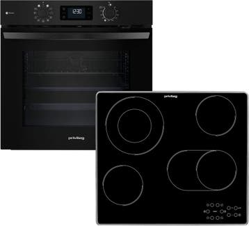 Privileg Pba2s85hu1k - Inbouw oven - 71L - Turn&Go Steam -, Ophalen of Verzenden, Nieuw