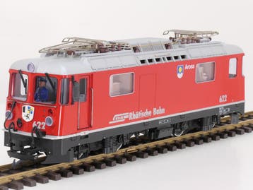 LGB 2043 RhB ellok Ge 4/4 622 Arosa, Digitaal, Sound, Aut..., Ophalen of Verzenden, Zo goed als nieuw, Overige typen, LGB
