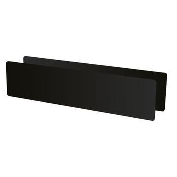 STOER! Brievenbus afsluiter London 345x80mm - zwart, Verzenden, Nieuw