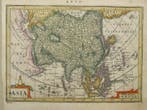 Azië - India / Indonesië / China; Johannes Janssonius - Asia, Boeken, Atlassen en Landkaarten, Nieuw