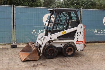 Veiling: Schranklader Bobcat S70 Diesel 2014, Zakelijke goederen, Machines en Bouw | Kranen en Graafmachines, Ophalen, Wiellader of Shovel