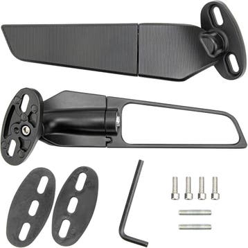 Universele Motor Spiegels Zwart | 35% Korting, Ophalen of Verzenden, Nieuw
