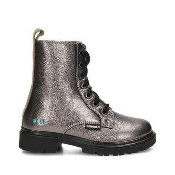 BunniesJR Saar veterboots in het Roze, Verzenden, Lage of Enkellaarzen, Nieuw, BunniesJR