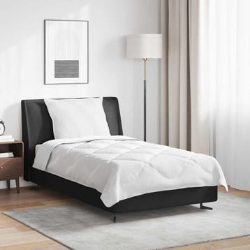 vidaXL Het Duvet voor Elk Seizoen met kussen 2 st Wit, Verzenden, Nieuw, Wit