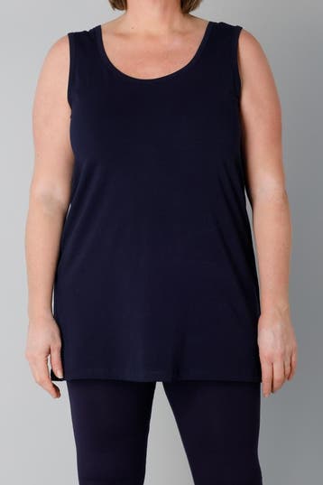 Base Level Curvy tanktop Amina Maat:, Kleding | Dames, Verzenden, Nieuw, Overige kleuren