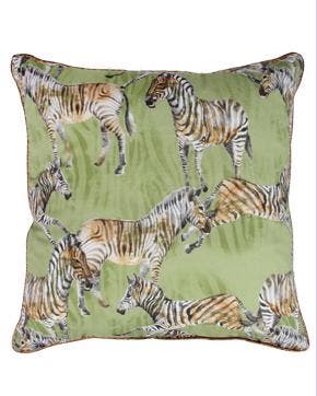 Kinderkamer Kussen Zebra Groot, Nieuw, Overige kleuren, Vierkant