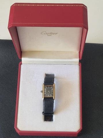 Cartier - Tank Must de Cartier - 3180 - Dames - 1970-1979, Sieraden, Tassen en Uiterlijk, Horloges | Heren, Nieuw