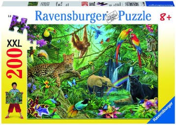 Ravensburger puzzel dieren jungle X van €11,99 voor €11,24, Ophalen of Verzenden, Nieuw