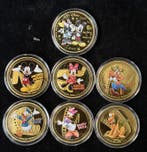 Themacollectie - Indrukwekkende collectie van 7 18-karaats, Antiek en Kunst