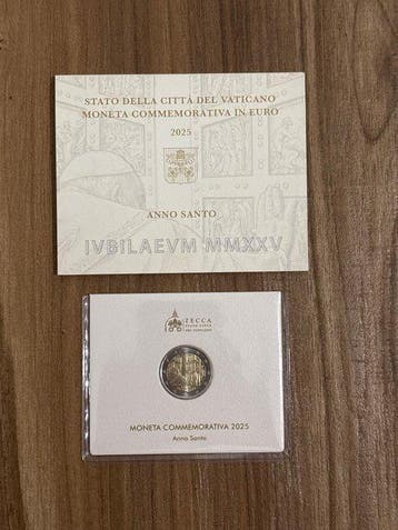 Vaticaan. 2 Euro 2025 Anno Santo (Zonder minimumprijs)