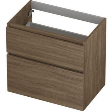 INK - Onderkast 2 Laden Greeploos Hout Decor met Houten, Ophalen of Verzenden, Nieuw