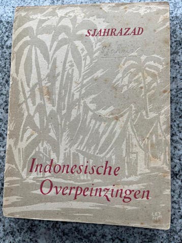 Indonesische overpeinzingen (Indië, Indonesië), Verzenden, Sjahrazad/ Sjahrir, 20e eeuw of later, Gelezen