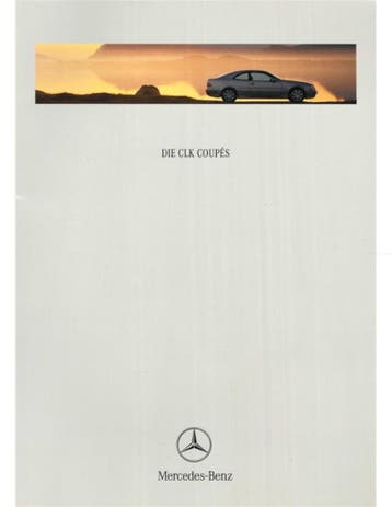 1999 MERCEDES BENZ CLK COUPÉ BROCHURE DUITS, Boeken, Nieuw, Author