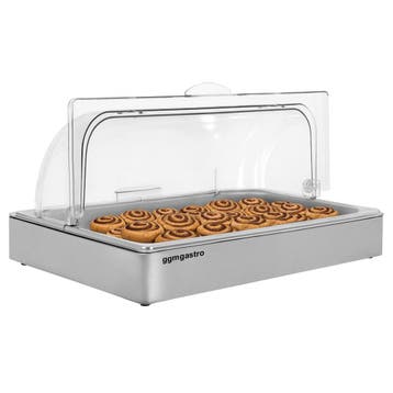 GGM Gastro | Rolltop-set - voor GN 1/1 bak/plateau - RVS en, Verzenden