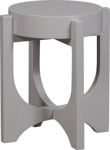 vtwonen Hold Up Bijzettafel - Mangohout - Warm Grijs, Verzenden, Nieuw