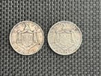 Albanië. Zog I. 1 Frang Ar 2x 1935/1937 (Zonder