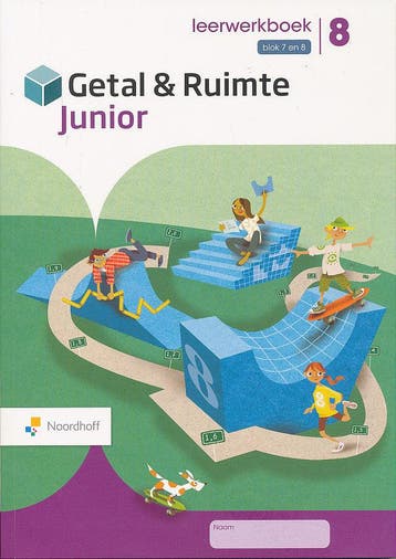 Getal en Ruimte Junior leerwerkboek blok 7 en 8 groep 8 (per, Verzenden, Nieuw