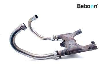 Uitlaat Bochtenset Honda GL 650 Silverwing 1983 (GL650 MC5), Motoren, Verzenden, Gebruikt